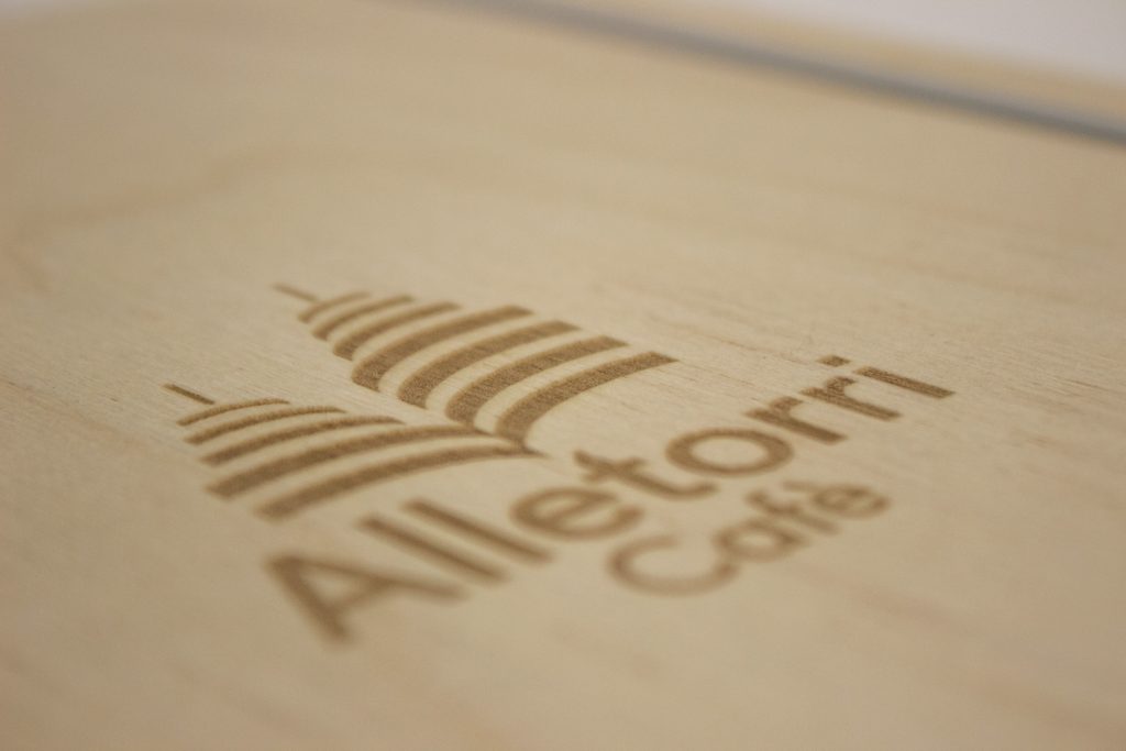 wood menu